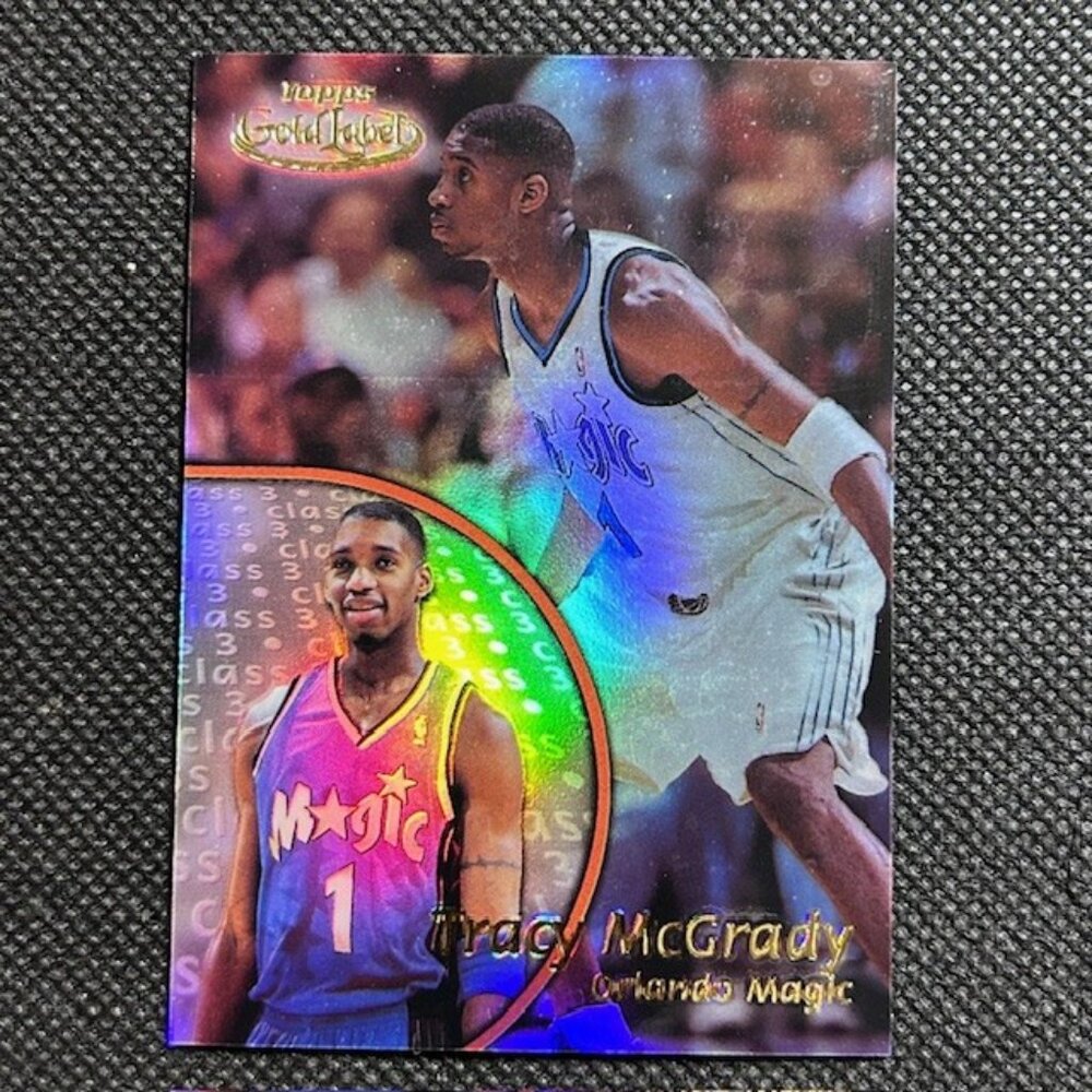 2000-01 Topps Gold Label Tracy McGrady Class 3 Parallel Orlando Magic